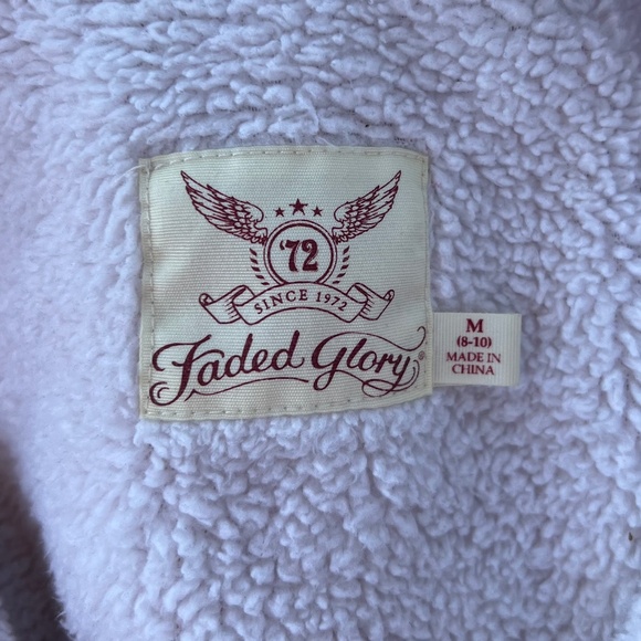 Bright Pink Zip Through Hoodie - Picture 5 of 8